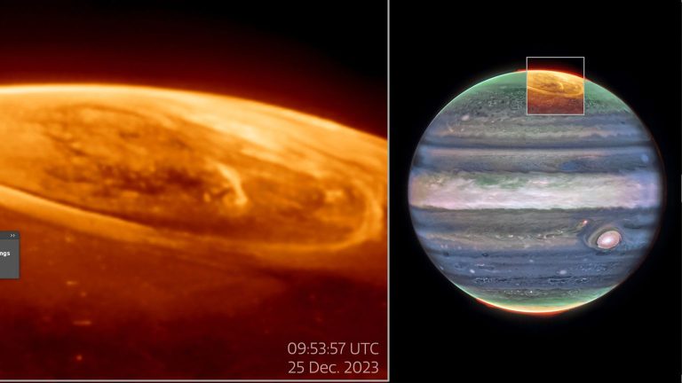 Stunning new images from James Webb Telescope help unlock mysteries of Jupiter’s glowing auroras