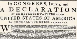 Trump vs. the Declaration of Independence