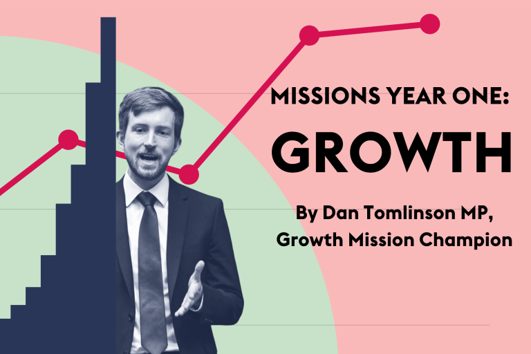 Labour’s Growth Mission: Britain not just getting by, but truly moving forward.