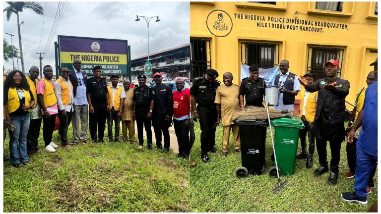 Rotary Club Renovates, Donates Sanitation Equipment To Rivers Police Division