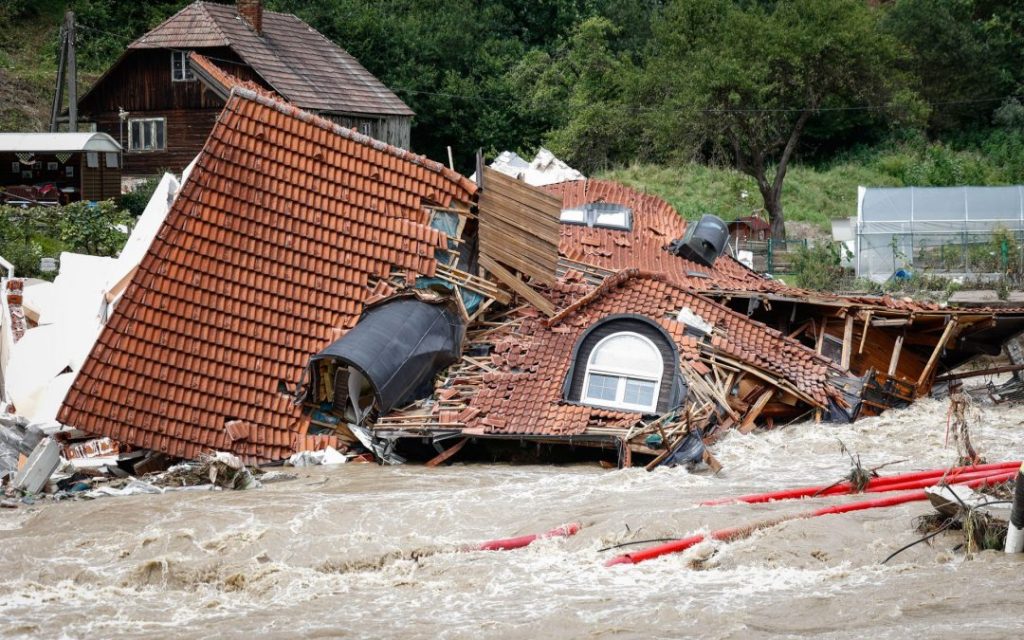 Slovenia with the highest damage per capita due to extreme weather events in Europe