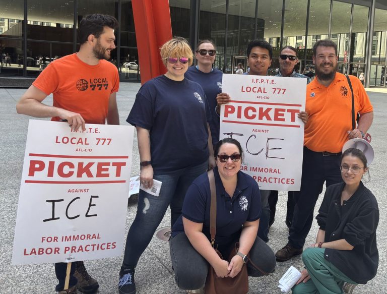 Labor Mobilizes Against the Raids
