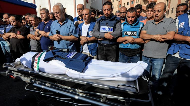 Firing Line: Robert Greenwald Chronicles the Killing of Combat Correspondents and Children in Gaza