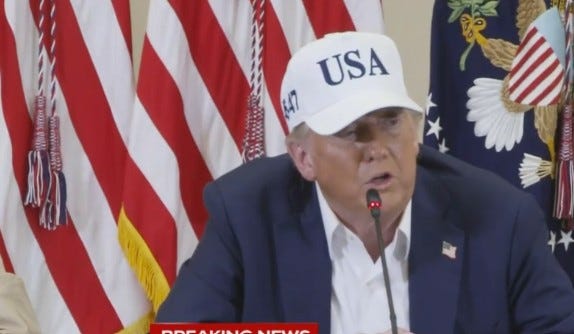 Trump’s Trip To Texas Totally Backfired With A Single Question