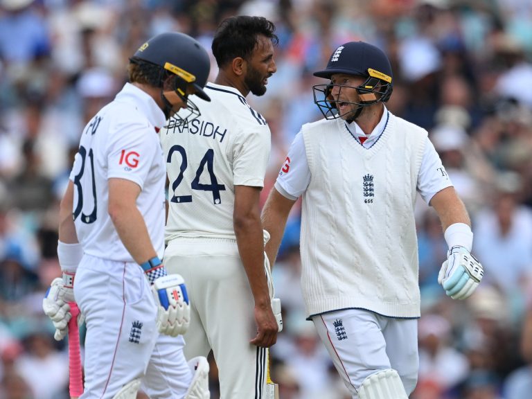 India rock England on Day Two of latest fractious Test