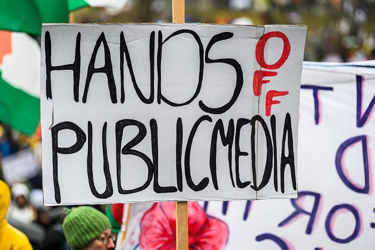 Public broadcasting faces closure after funding eliminated