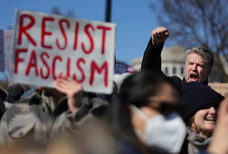 GOP lawmaker accused of backing “fascist machine” at raucous town hall