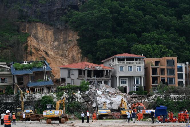 In southern China, tens of thousands evacuated after heavy rains, floods and landslides