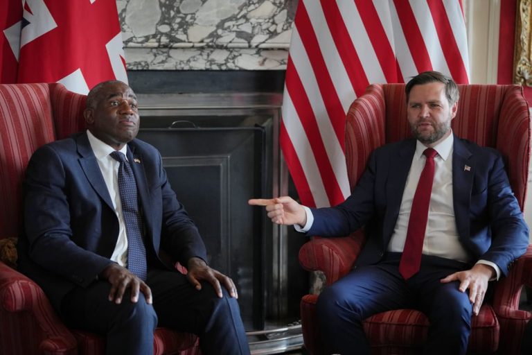 Vance and Lammy host European, US, Ukrainian officials to talk ceasefire