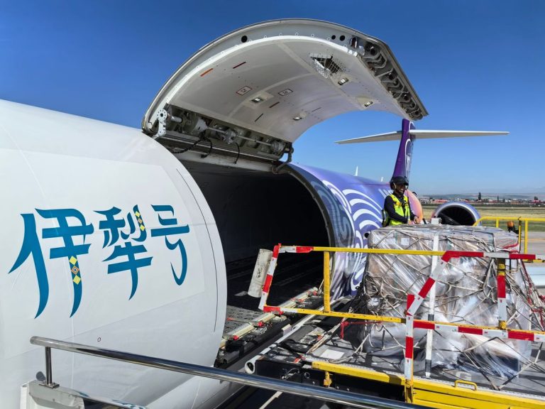 China’s new ‘Air Silk Road’ brings thousands of tons of goods from Xinjiang to Europe