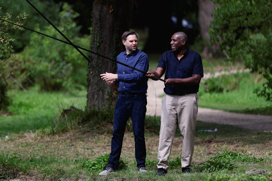 David Lammy makes rod for own back after unlicensed fishing with JD Vance