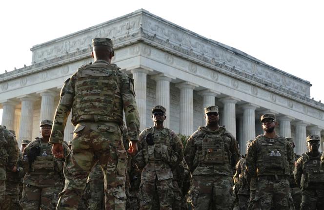 Washington becomes the showcase for Trump’s security policy