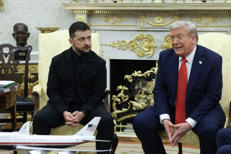 In Zelenskyy meeting, Trump jokes about starting a war to halt 2028 elections