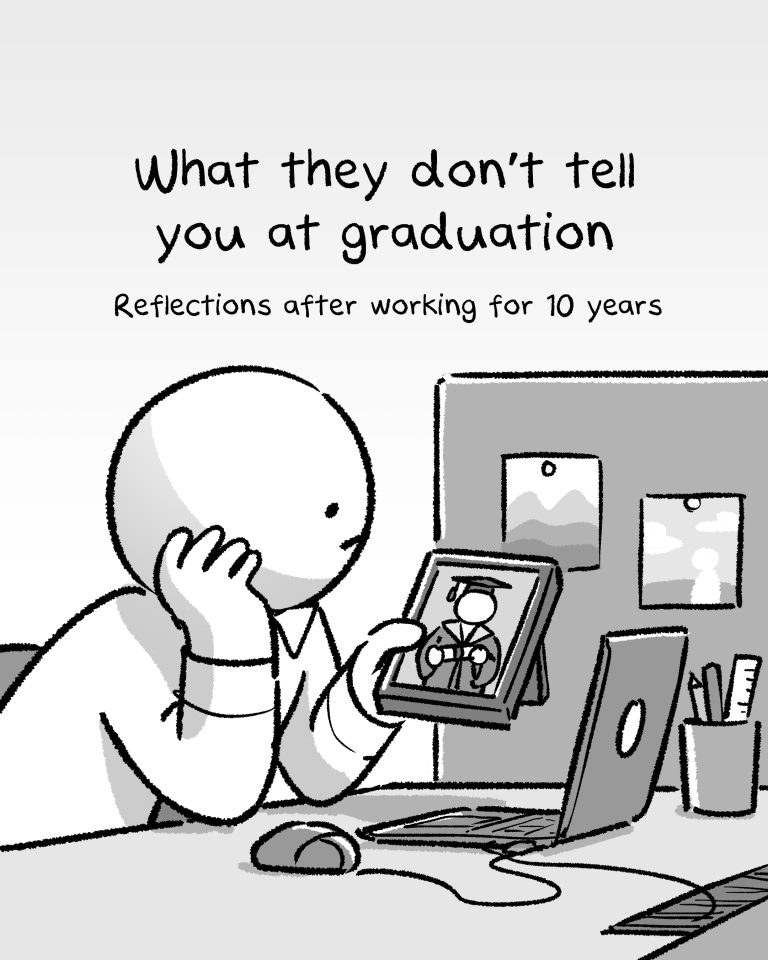 What they don’t tell you at graduation