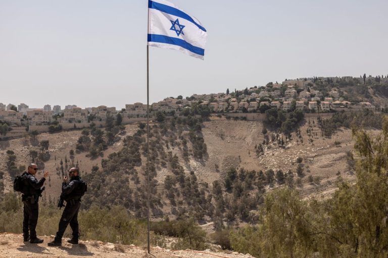 Foreign ministers team up to condemn Israel’s West Bank settlement plans