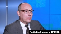 Zelenskyy Says Suspect Held In Killing Of Ukrainian Politician Parubiy