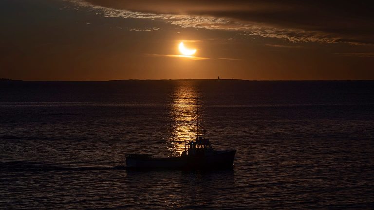 Eye on the sky: Northern Hemisphere witnesses partial solar eclipse on Saturday