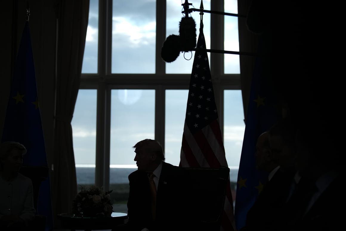 The Turnberry trap: Trump, Europe and global reordering