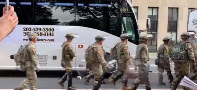 Another Crack In The Regime As Washington, DC Sues Trump For Illegal Troop Deployment