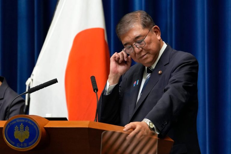 Japan’s Prime Minister Ishiba announces resignation