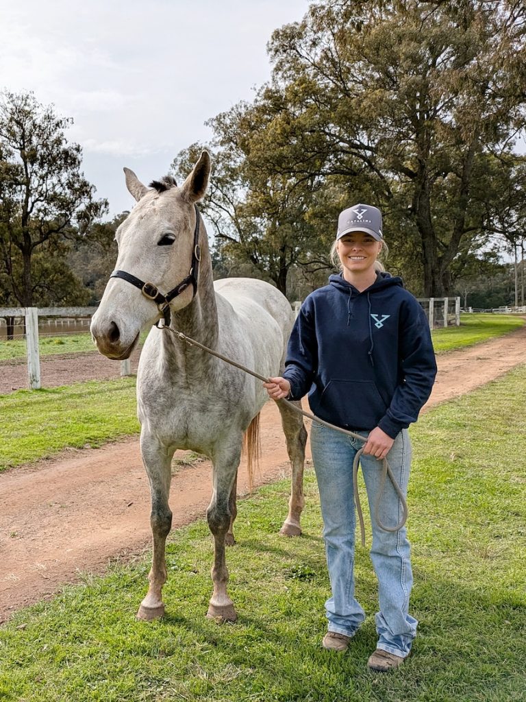 John has cloned dozens of horses on his farm near Sydney