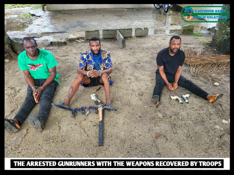 Troops Smash Gun Running Syndicates In Niger Delta, Arrest Three Suspects