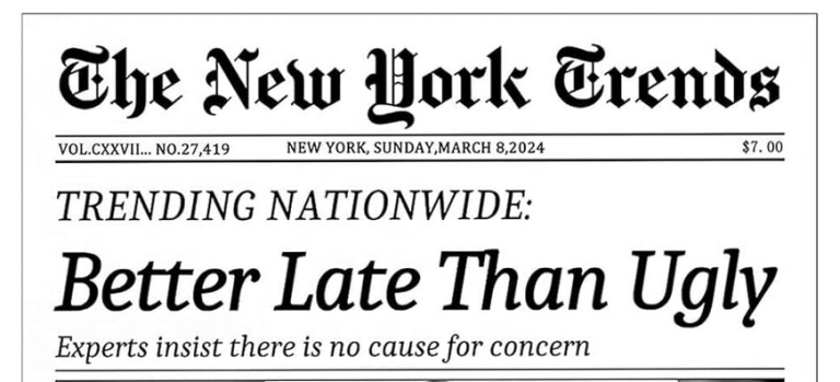 Overdue News You Should View