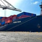 Chinese Cargo Vessel Sails Through Top of the World