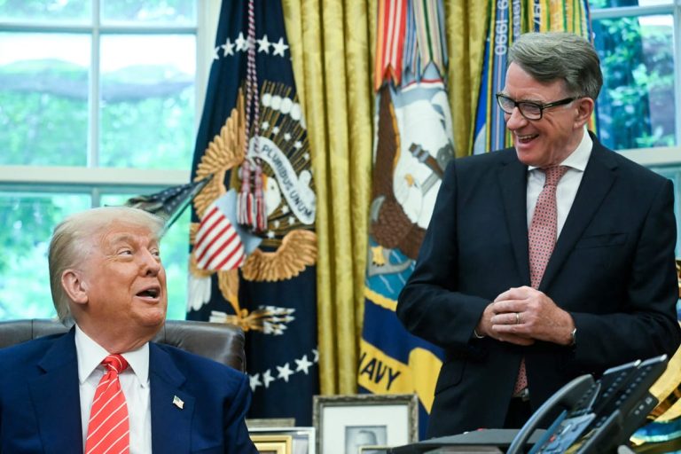 Peter Mandelson? I don’t know him, claims Donald Trump