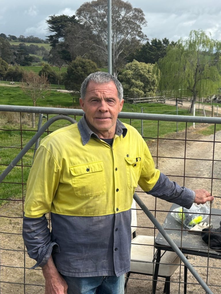 Farmer blocks access to farm amid power company dispute