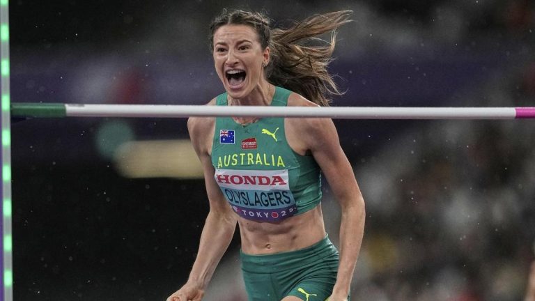Nicola Olyslagers wins high jump gold at World Athletics Championships in Tokyo