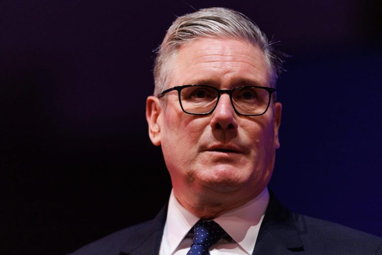 Britain’s Keir Starmer, under friendly fire, tries to hoist his flag