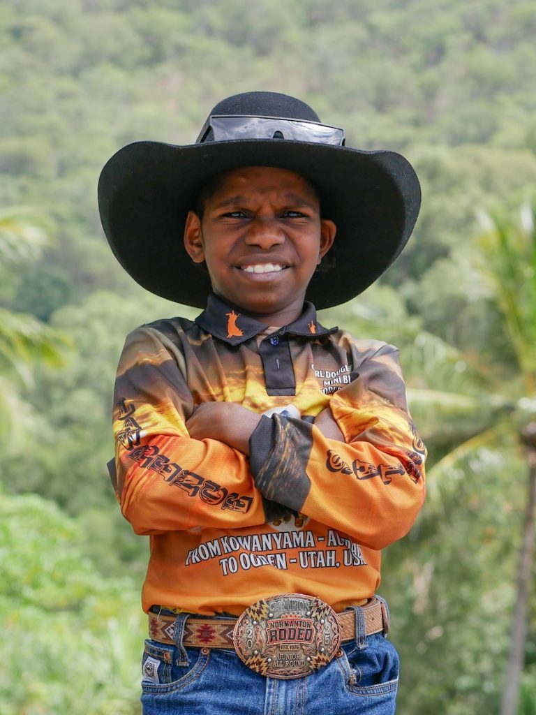 Small bull rider with a ‘big heart’ takes on the world’s best