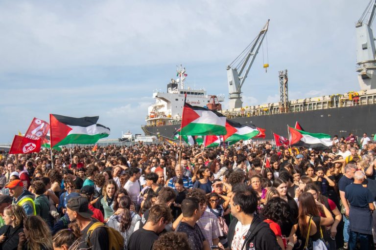 Dockworkers in Italy threaten total block on Israel trade