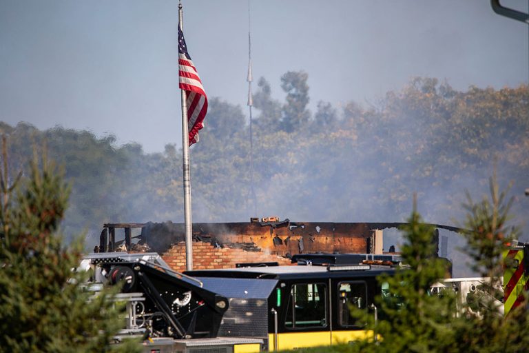 Truck, gunfire, flames: Michigan church attack