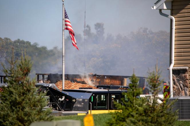 At least 4 people dead and 8 wounded in a shooting and fire at a Michigan church, police say