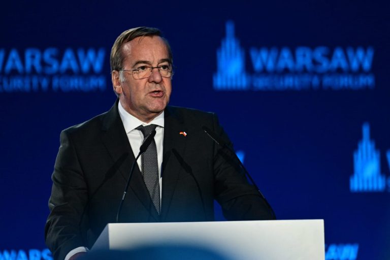 Germany’s Pistorius pours cold water on drone wall concept