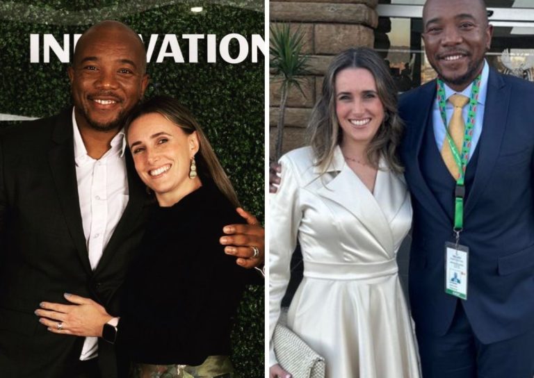 Mmusi Maimane shows off wife and kids, unique heritage