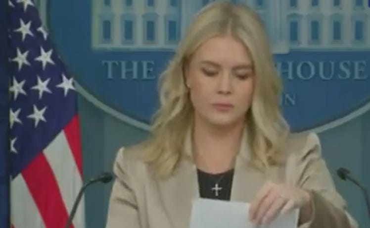 Karoline Leavitt Tried To Defend Trump’s Shutdown And It Was A Disaster