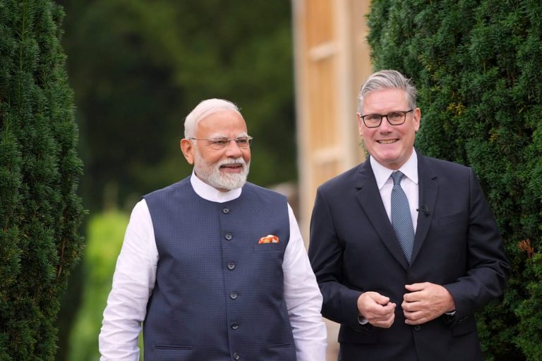Keir Starmer and Narendra Modi eye closer tech ties at Mumbai summit