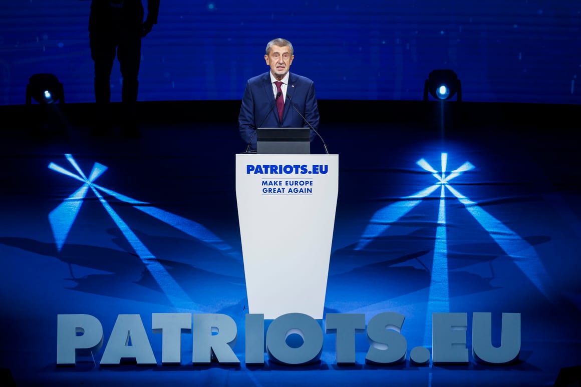 Patriots for Europe group rejoices over Babiš victory