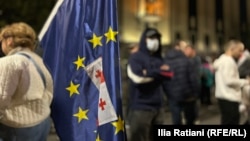 Georgian Leader Warns Pro-West Protesters Of Further Arrests As Tbilisi Remains Tense