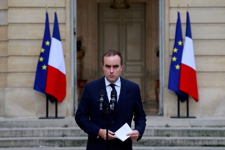 Risk of French general election receding, outgoing PM says
