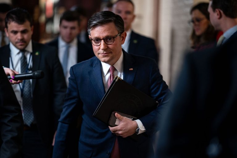 Dems blast Johnson’s claim that refusal to swear in new congresswoman is unrelated to Epstein files