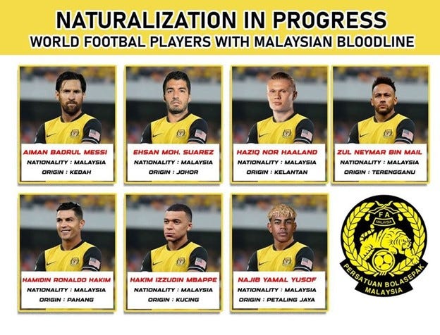 Malaysia’s International Footy Hopes Dashed in Fraud