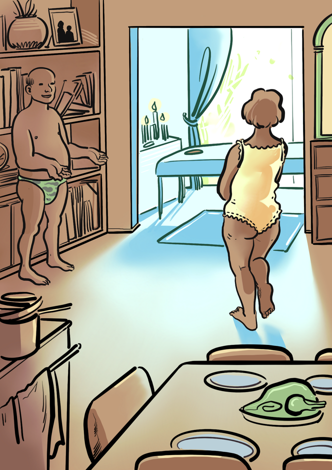 A spa day at home, an erotic utopia to explore