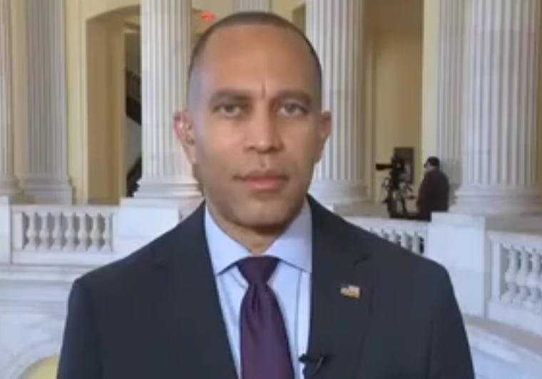 This One Point By Hakeem Jeffries Shows Why Trump Is Getting Crushed In The Shutdown