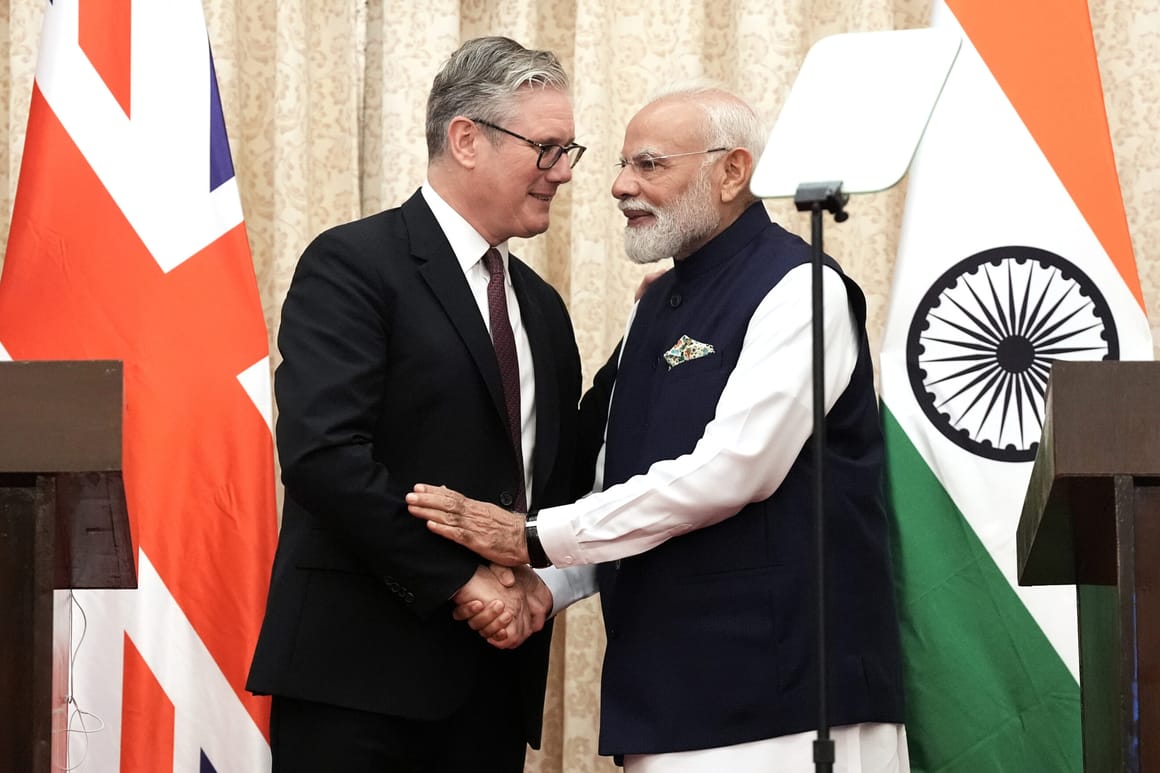 Trump’s trade war has India hugging Britain close