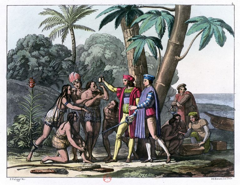 Trump saves Columbus Day from “left-wing arsonists”