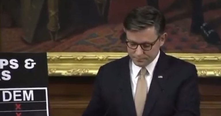 Mike Johnson Melts Down And Admits Republicans Shut Down The Government To Kill Obamacare